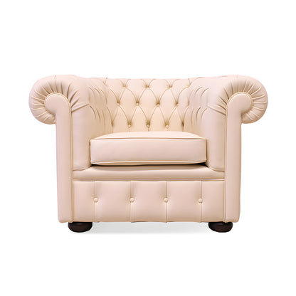 ARMCHAIR CHESTER - Armchair Tufted Leather