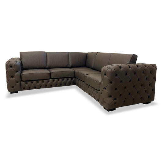 SOFA DUBAI - Sofa Tufted Angular Leather