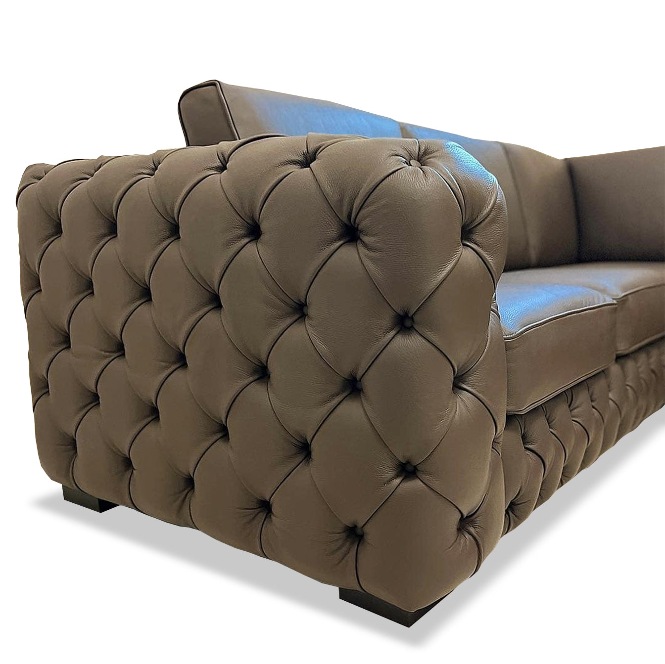 SOFA DUBAI - Sofa Tufted Angular Leather