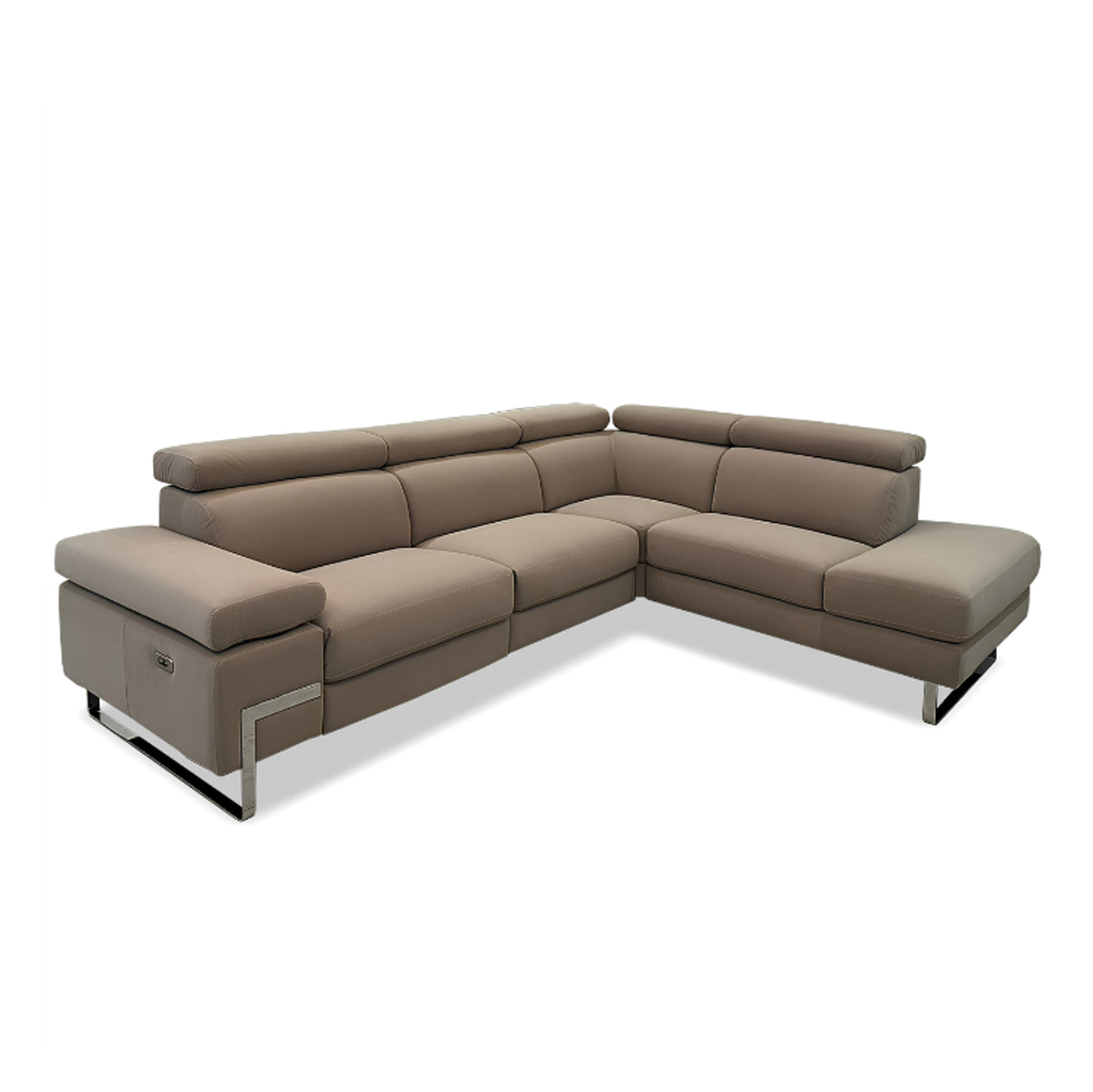 SOFA ELODIE - Sofa Angular Relax electric Velvet