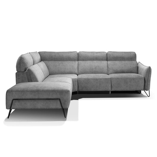 SOFA HOLLY - Sofa Angular Relax electric Fabric