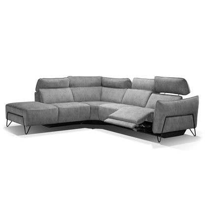 SOFA HOLLY - Sofa Angular Relax electric Fabric