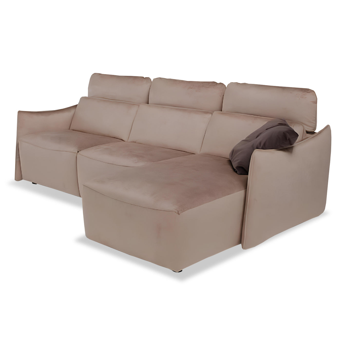 SOFA INES - Sofa Chaise Longue Velvet