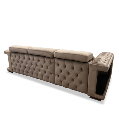 SOFA BED JENNIFER - Sofa Bed Tufted Velvet