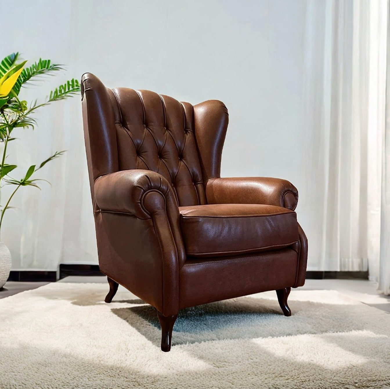 ARMCHAIR LORD - Armchair Tufted Leather