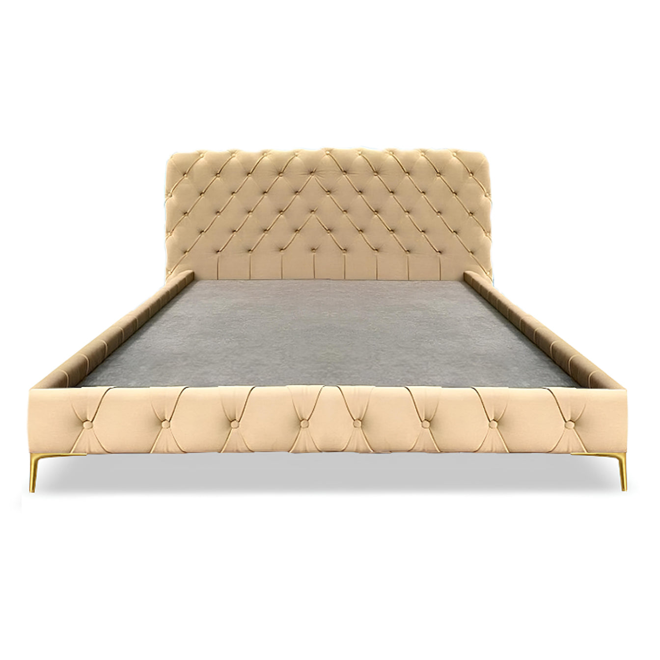 BED LUXY - Bed Tufted Velvet