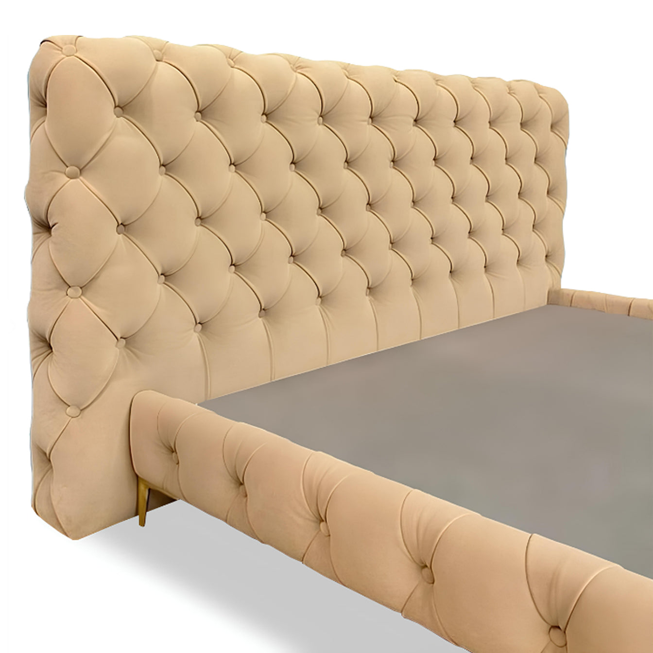 BED LUXY - Bed Tufted Velvet