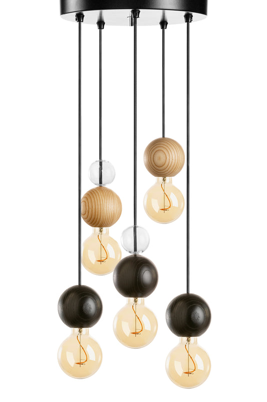 QUU CHANDELIER L BLACK