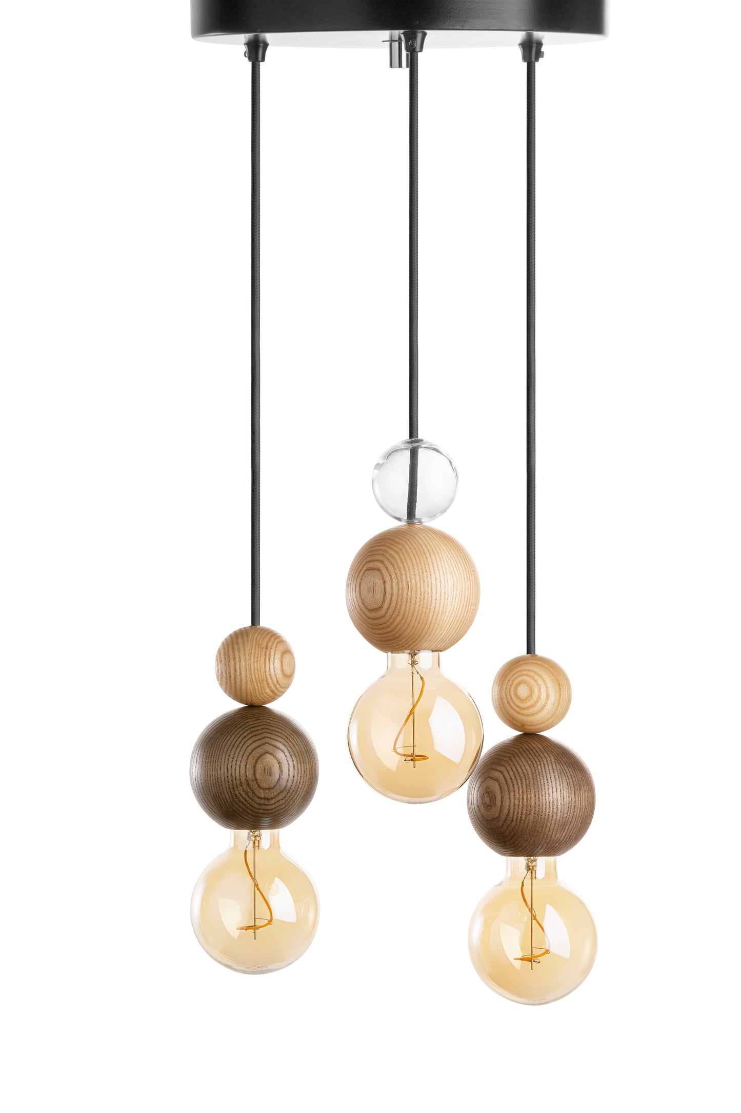 QUU CHANDELIER S WALNUT