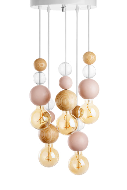 QUU CHANDELIER XL ROSA