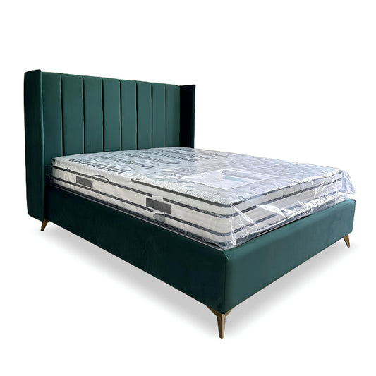 BED TERRY - Bed Velvet with Mattress