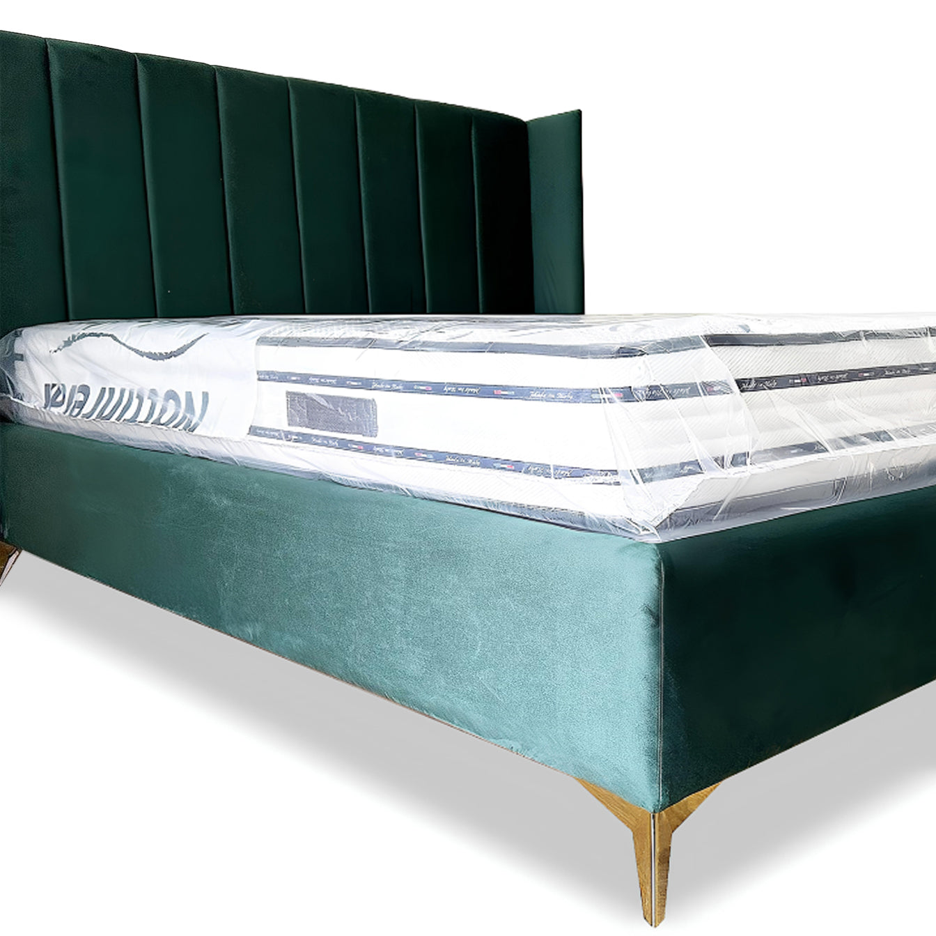 BED TERRY - Bed Velvet with Mattress