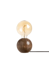 QUU TABLE LAMP WALNUT