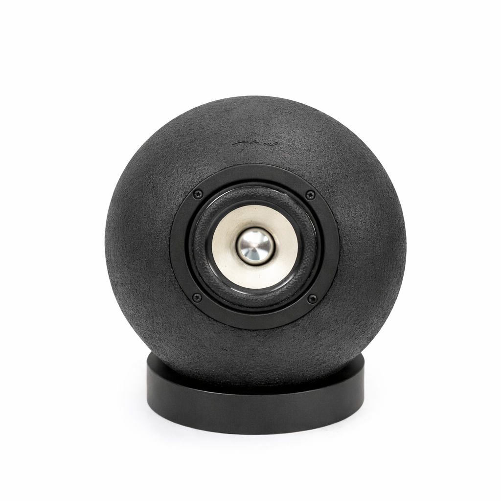 Luxury Dedalica speaker in black clay 