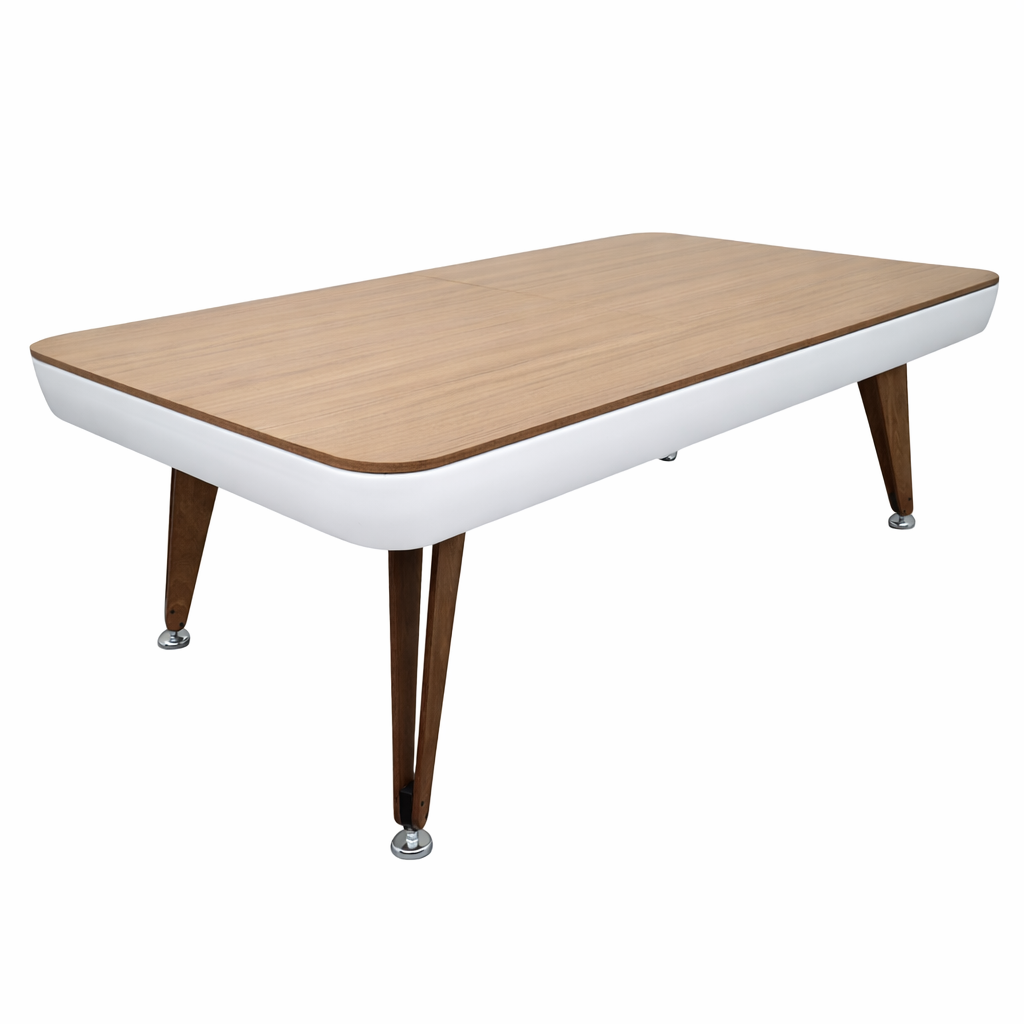 Luxury indoor white pool table by Koralturk 