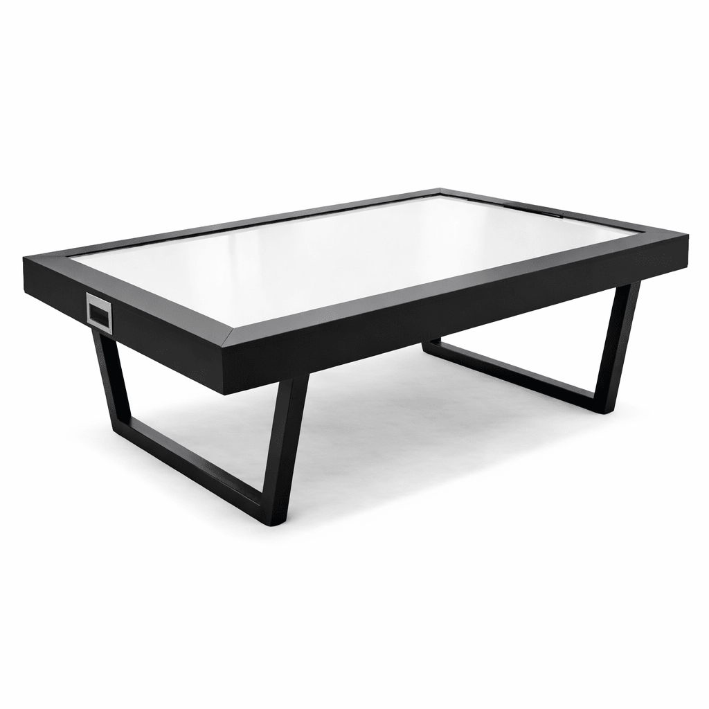 Handmade air hockey in black by Koralturk 