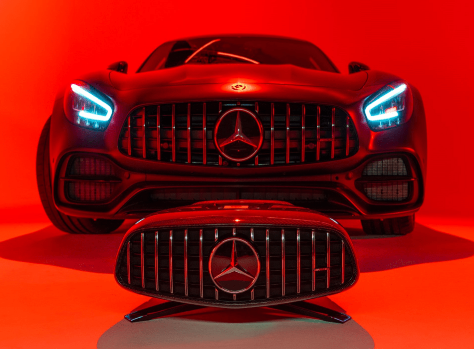 AMG Performance Luxury Audio carbon fiber speaker