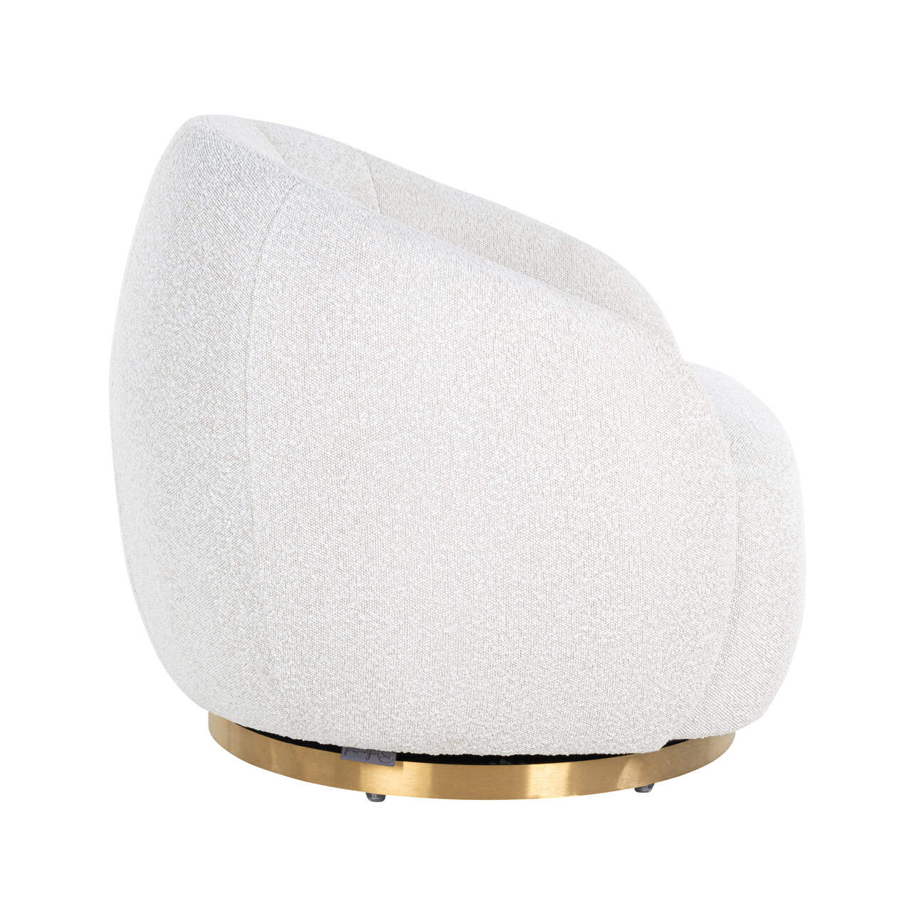 Armchair in white fabric by Richmond Interiors 