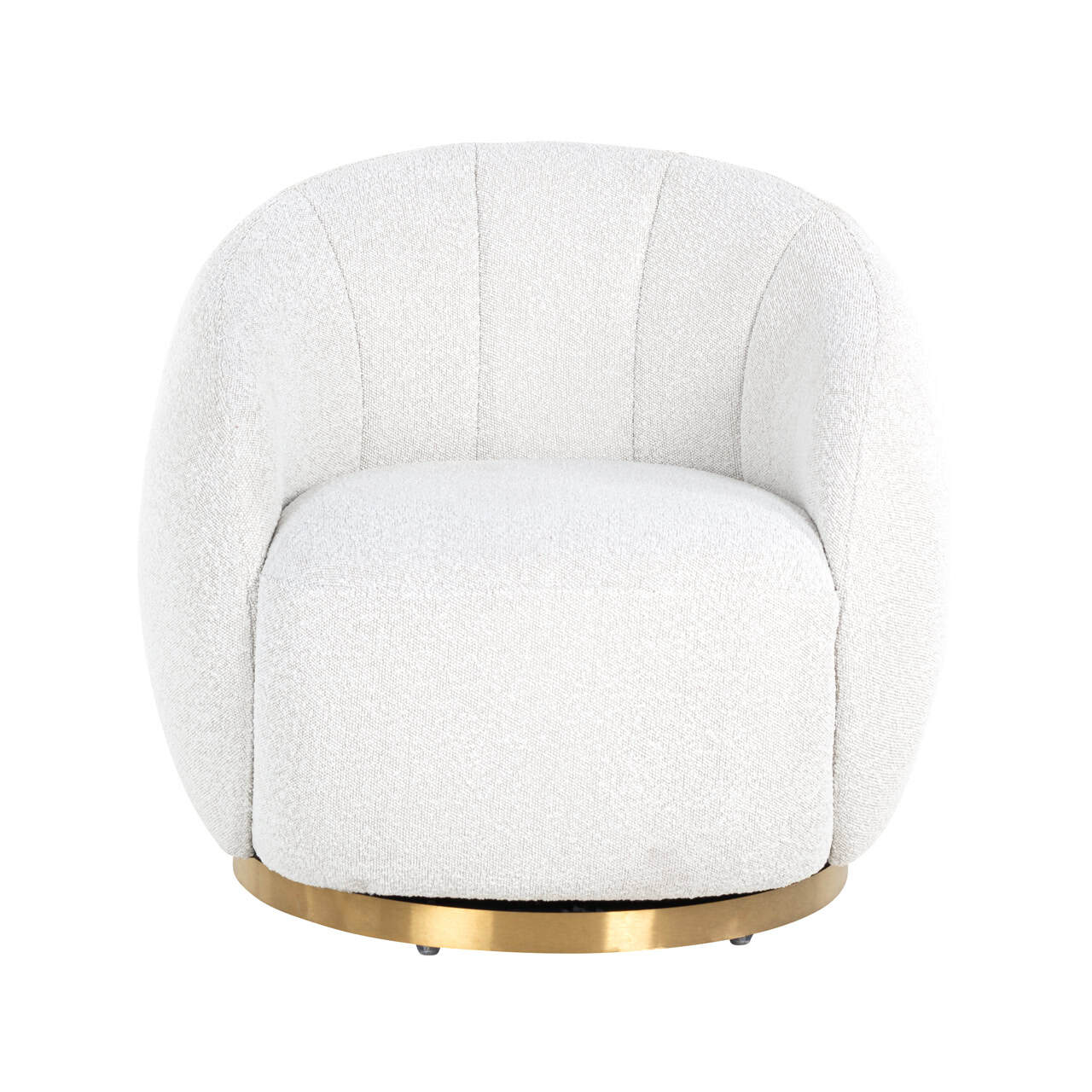 Armchair in white fabric by Richmond Interiors 