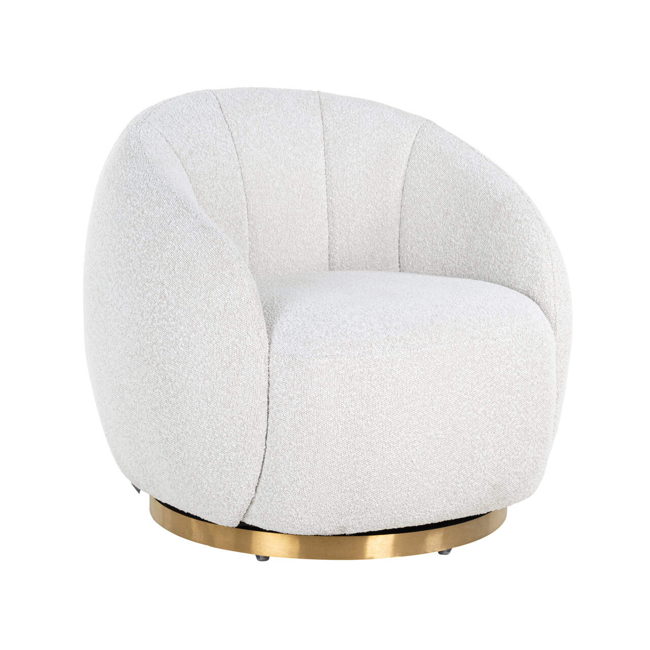 Armchair in white fabric by Richmond Interiors 