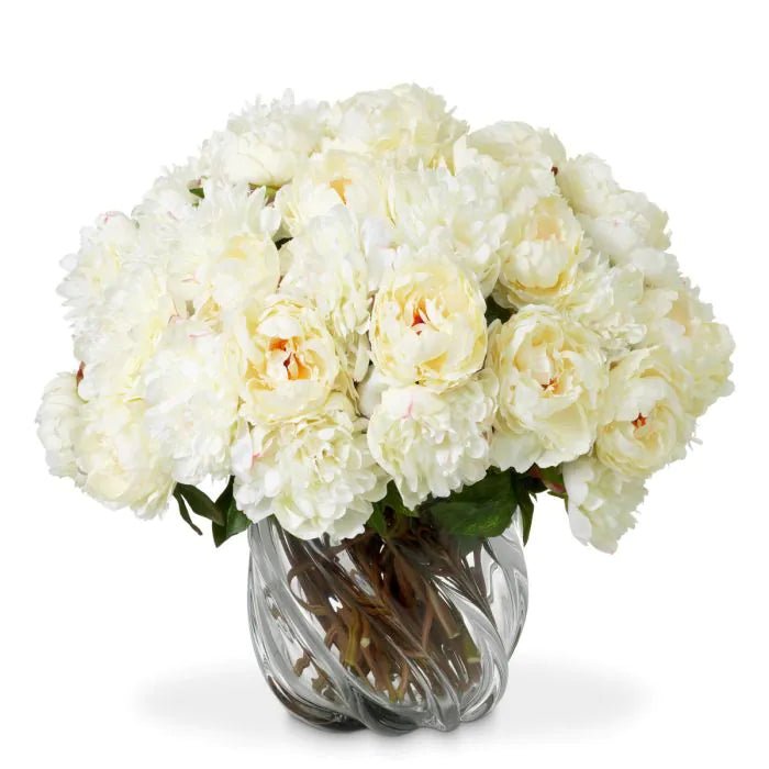 BOUQUET OF PEONIES REAL TOUCH 48 PCS/2 VARIETIES
