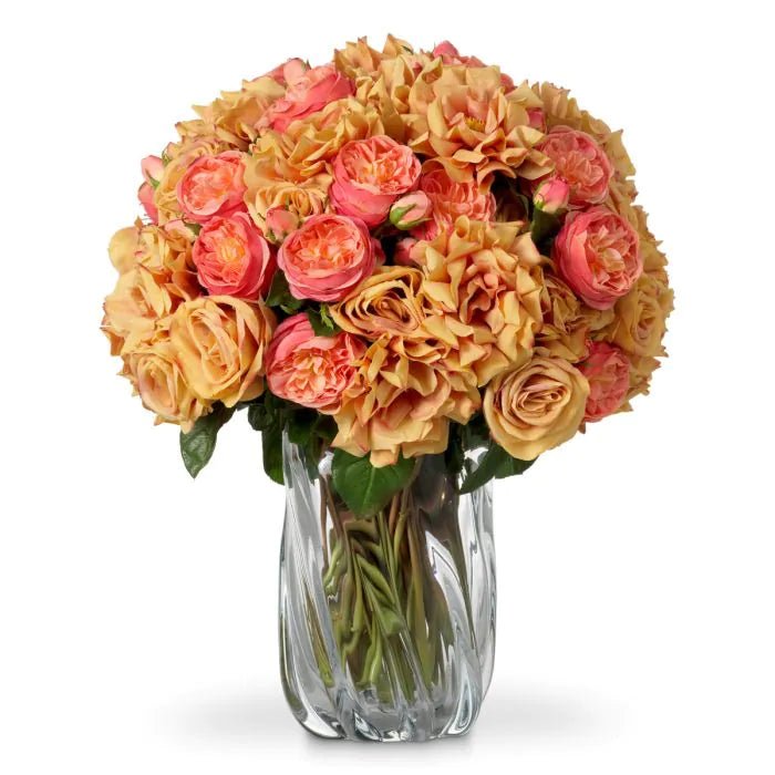 BOUQUET OF ROSES REAL TOUCH 72 PCS/2 VARIETIES