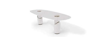BREVE II OVAL DINING TABLE