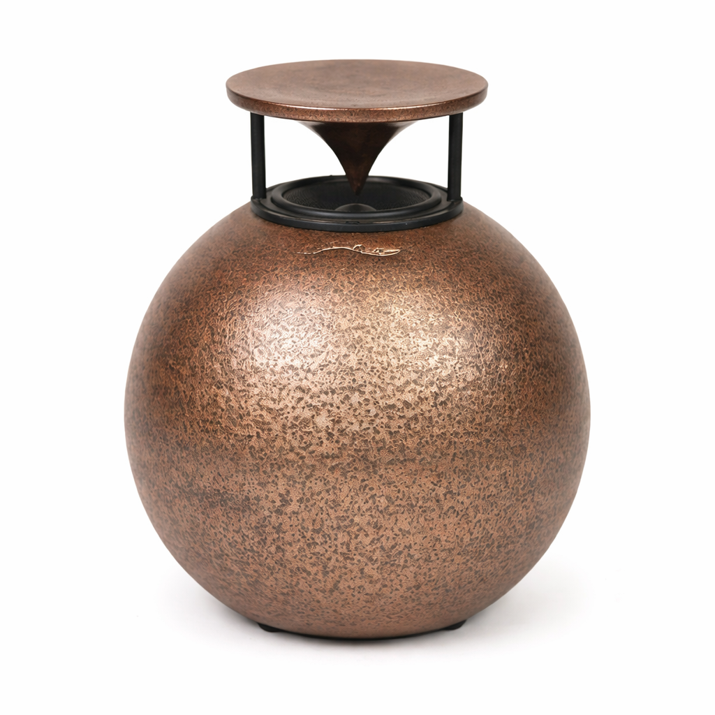 Luxury portable speaker in ceramic by Dedalica 