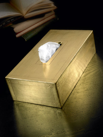 KLEENEX HOLDER 24K GOLD LEAF