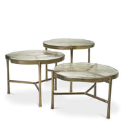 COFFEE TABLE BALDOVINI SET OF 3