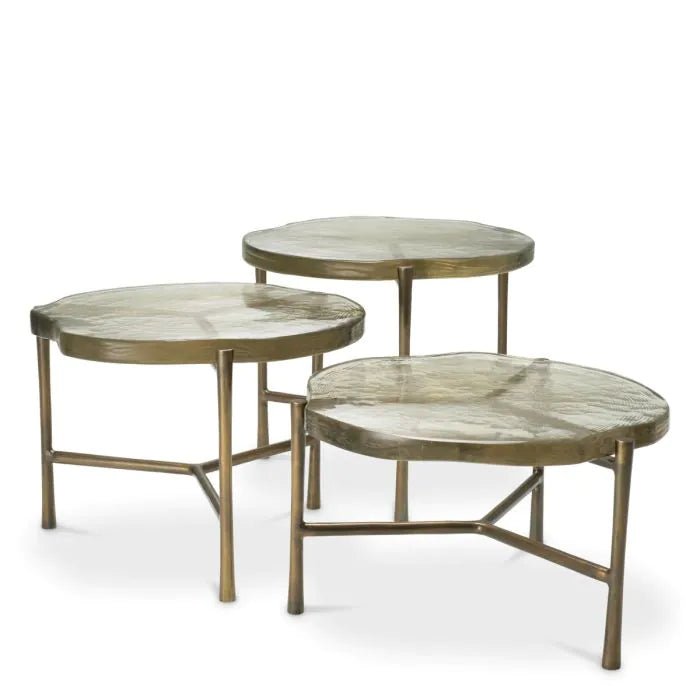 COFFEE TABLE BALDOVINI SET OF 3