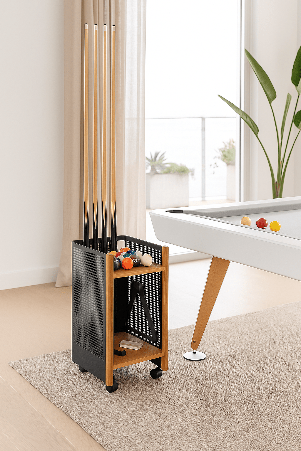 Cue Rack Mou RS Barcelona luxury cue holder