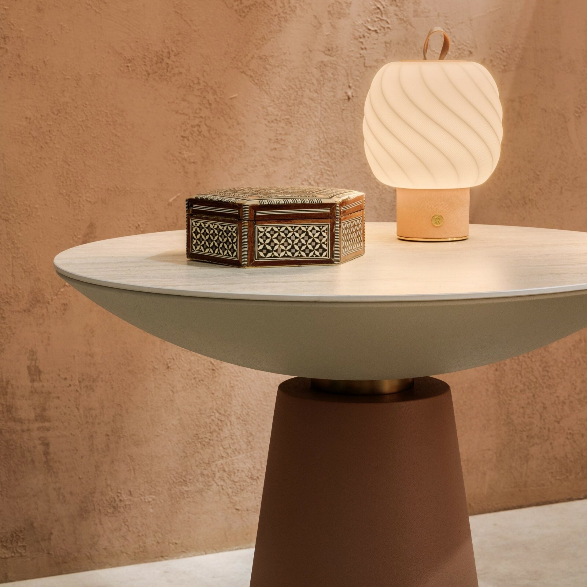 IN/OUTDOOR COFFE TABLE ECLISSE SET OF 3