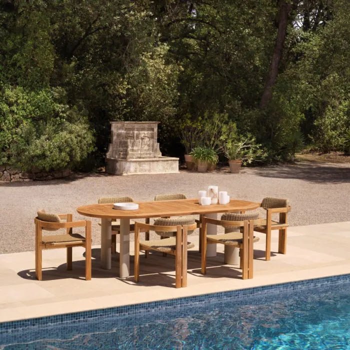 OUTDOOR DINING TABLE MOGADOR