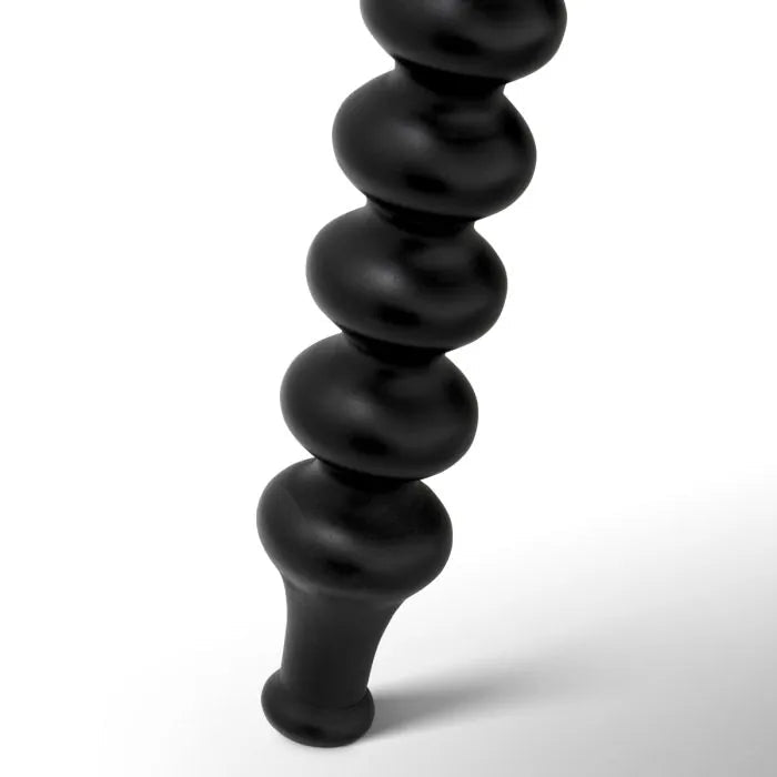 Luxury black side table in wood by Eichholtz 