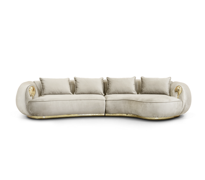 CURVED SOFA SOLEIL