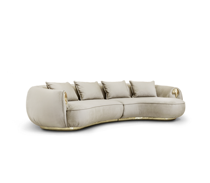 CURVED SOFA SOLEIL