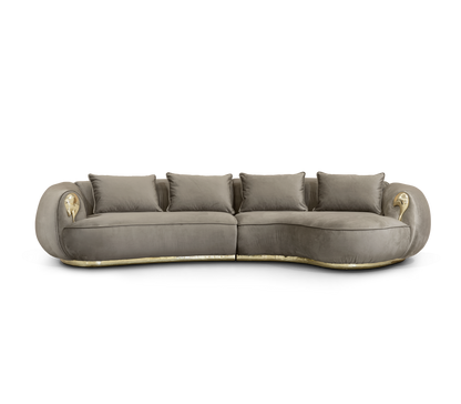 CURVED SOFA SOLEIL