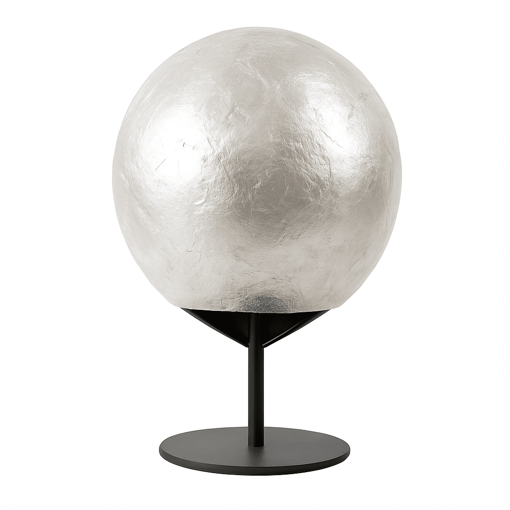 Luxury handmande of silver leaf speaker by Dedalica