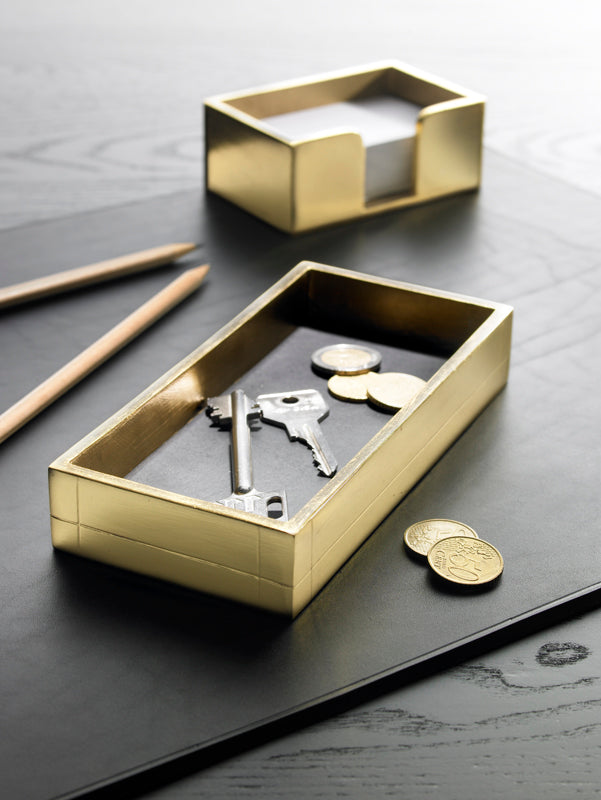 OFFICE SET OF 6 PIECES 24K GOLD LEAF