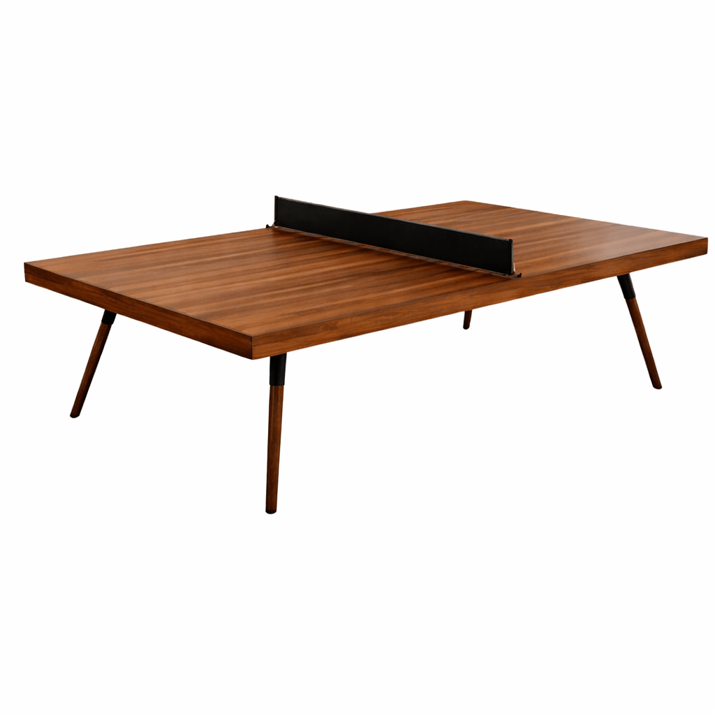 Handmade tennis table in brown wood by Koralturk