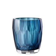 luxury hand-cut glass marquis vase in seasonal colors