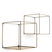 WALL RACK DECO SQUARE SET OF 2