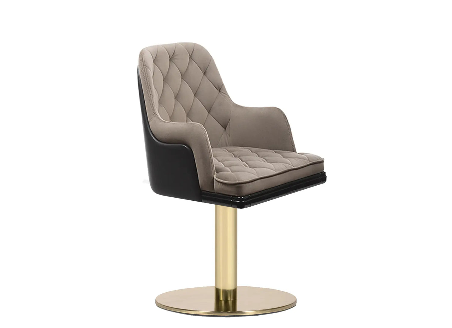 Luxury swivel dining outlet chairs