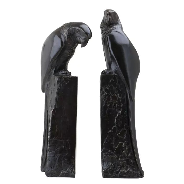 BOOKEND PERROQUET SET OF 2