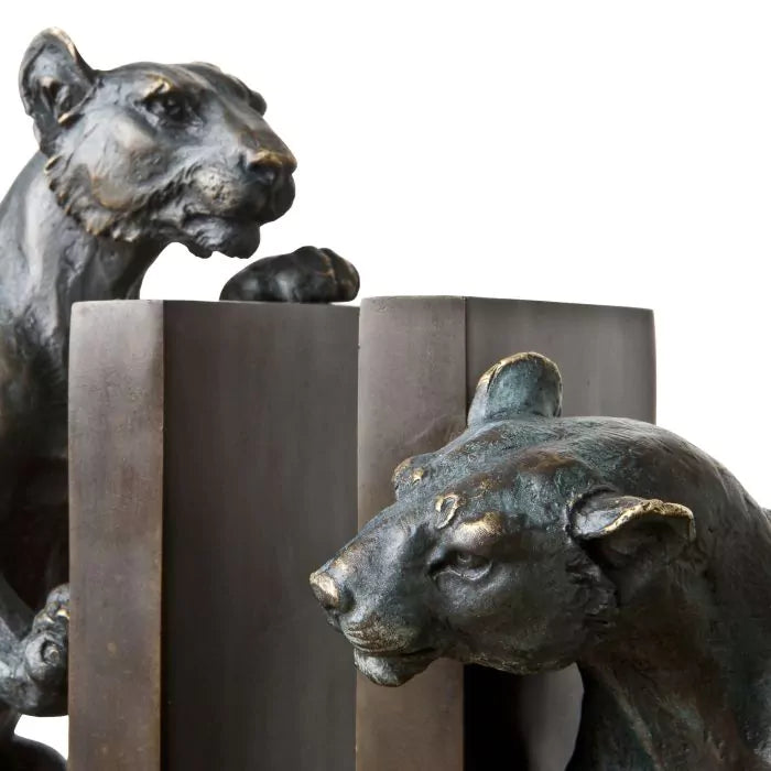 BOOKEND LIONESS SET OF 2