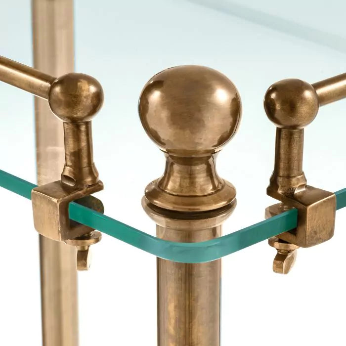 Bathroom Rack Devon three-tier metal storage shelf