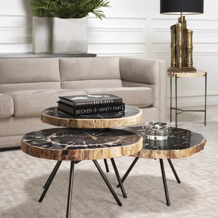 COFFEE TABLE DE SOTO SET OF 3