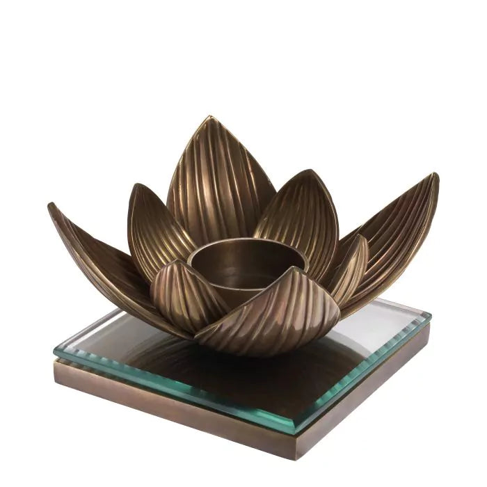 TEALIGHT HOLDER LOTUS