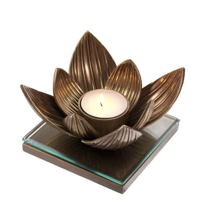 TEALIGHT HOLDER LOTUS